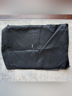 Yves Saint Laurent Black Logo Dust Bag